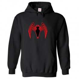 Venom Classic Unisex Kids and Adults Pullover Hoodie for Superhero Movie Fans